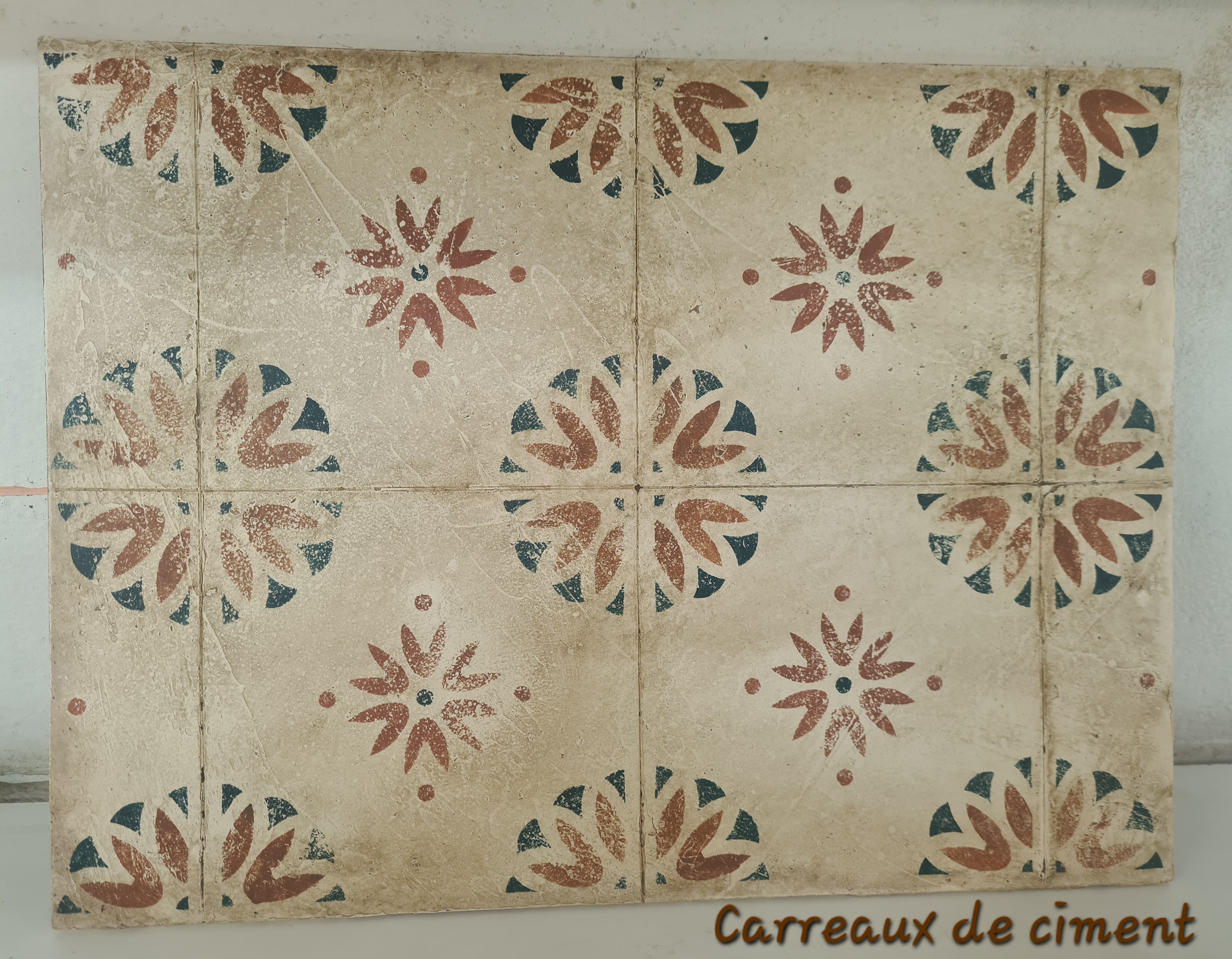 Echantillons Briques Ciment Pierres